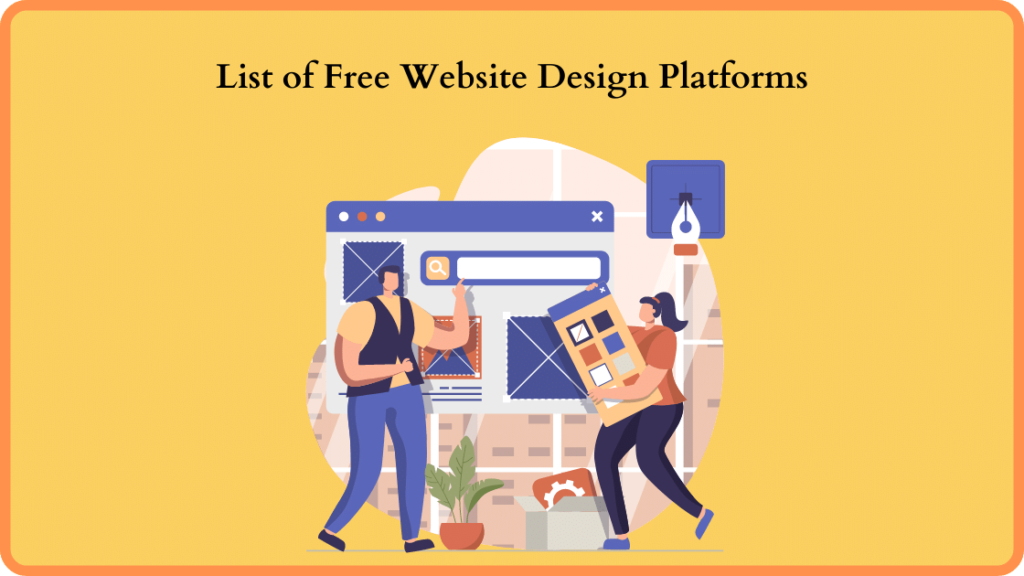 List of Free Website Design Platforms