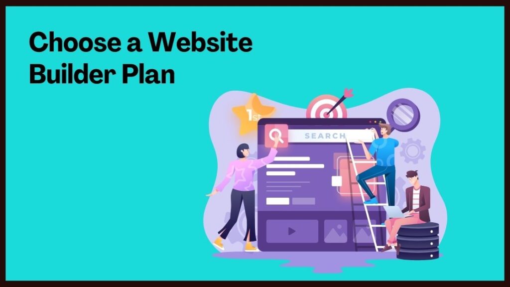 Choose a Website Builder Plan