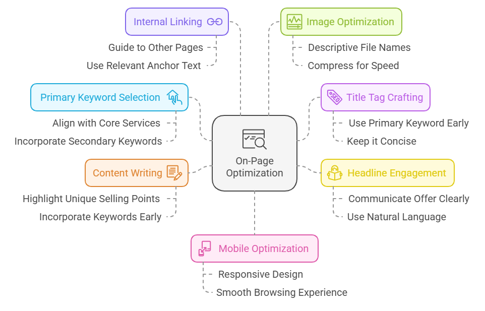 Optimizing Your Homepage for Target Keywords - visual selection