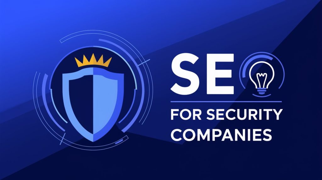 SEO for security companies, logo